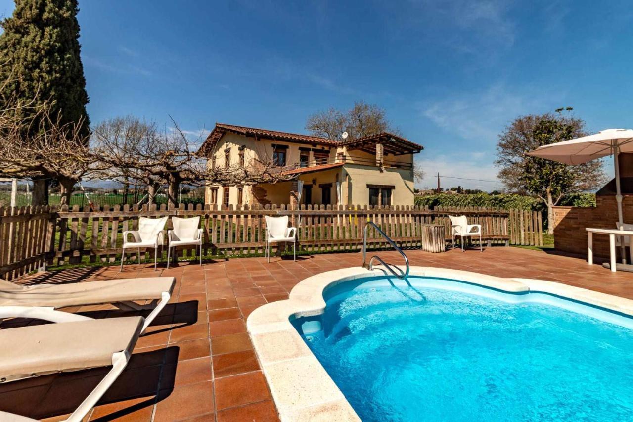 Can Salva Casa Rural En Magnifico Entorno Natural Girona Exteriör bild